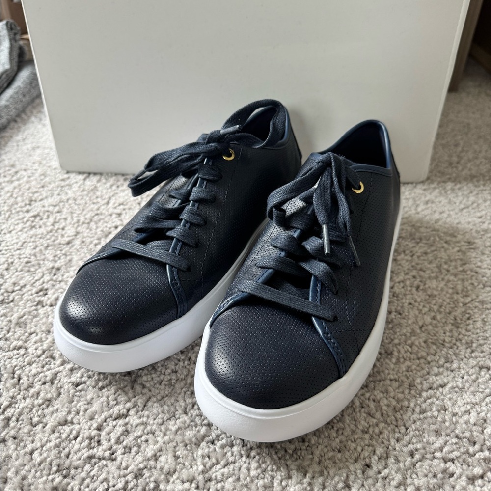 Cole Haan Dark Blue Sneakers with White Sole - Size Women’s 7.5
